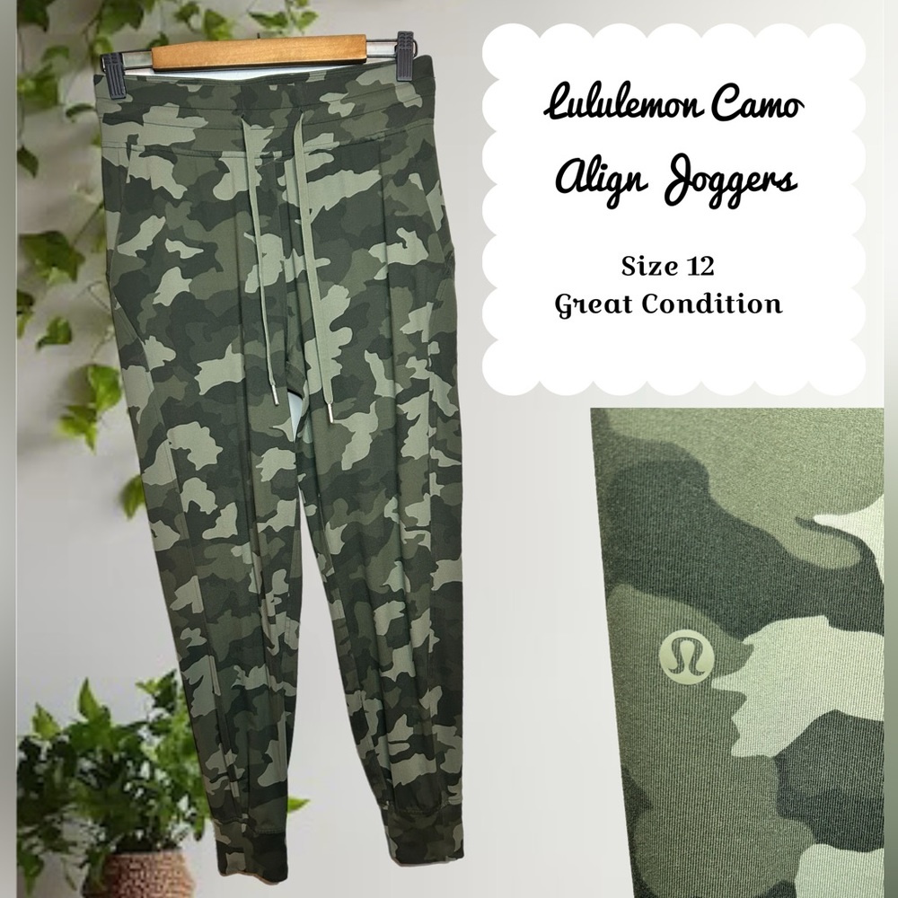 Lululemon Camo Align Joggers